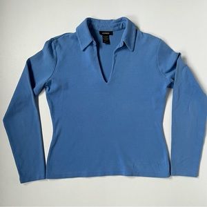 Express v-neck long sleeve top